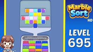 Marble Sort Level 695 Solution Walkthrough