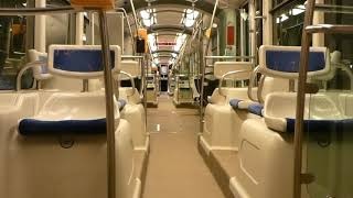 Zagreb Tram Ride - Tmk2200 Night Ride Straßenbahnen In Zagreb Tramvaji U Zagrebu 2021