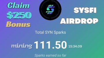 Sydsfi mining, Sysfiprotocol Airdrop mine & Withdraw Listing is Announced #freecryptoairdrops 