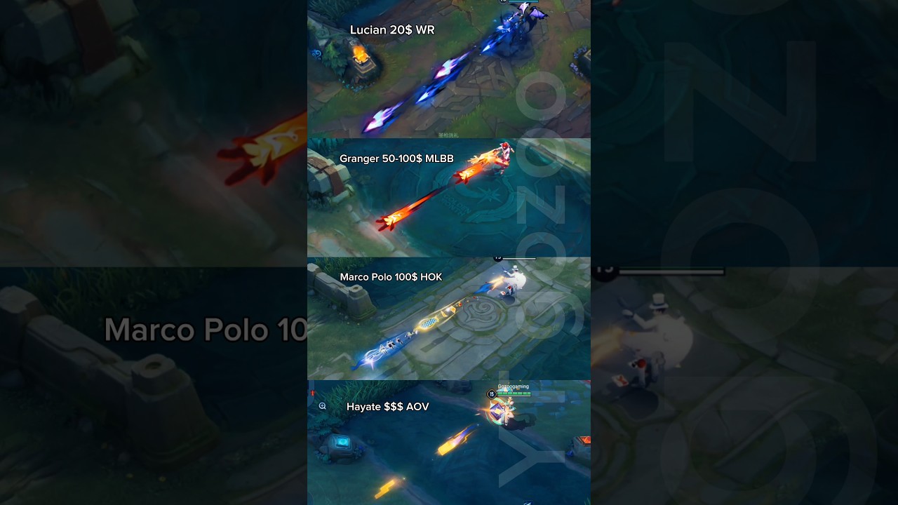 Lucian, Marco polo, Hayate, Granger 