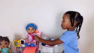 Baby Alive Doll Got Injured And Is Not Feeling Well