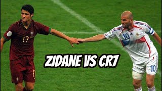 Zidane Mastercl Vs Young Cr7 World Cup 2006