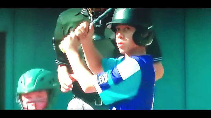 Major De Los Santos 2 Run Single - 2021 LLWS "Nebraska vs Texas"