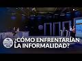 Así enfrentarían la informalidad Juan D. Oviedo, Edna Bonilla y Leonardo Huerta como vicepresidentes