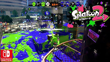 Nintendo Splatoon 2 Rainmaker Splat Charger Gameplay Multiplayer Switch