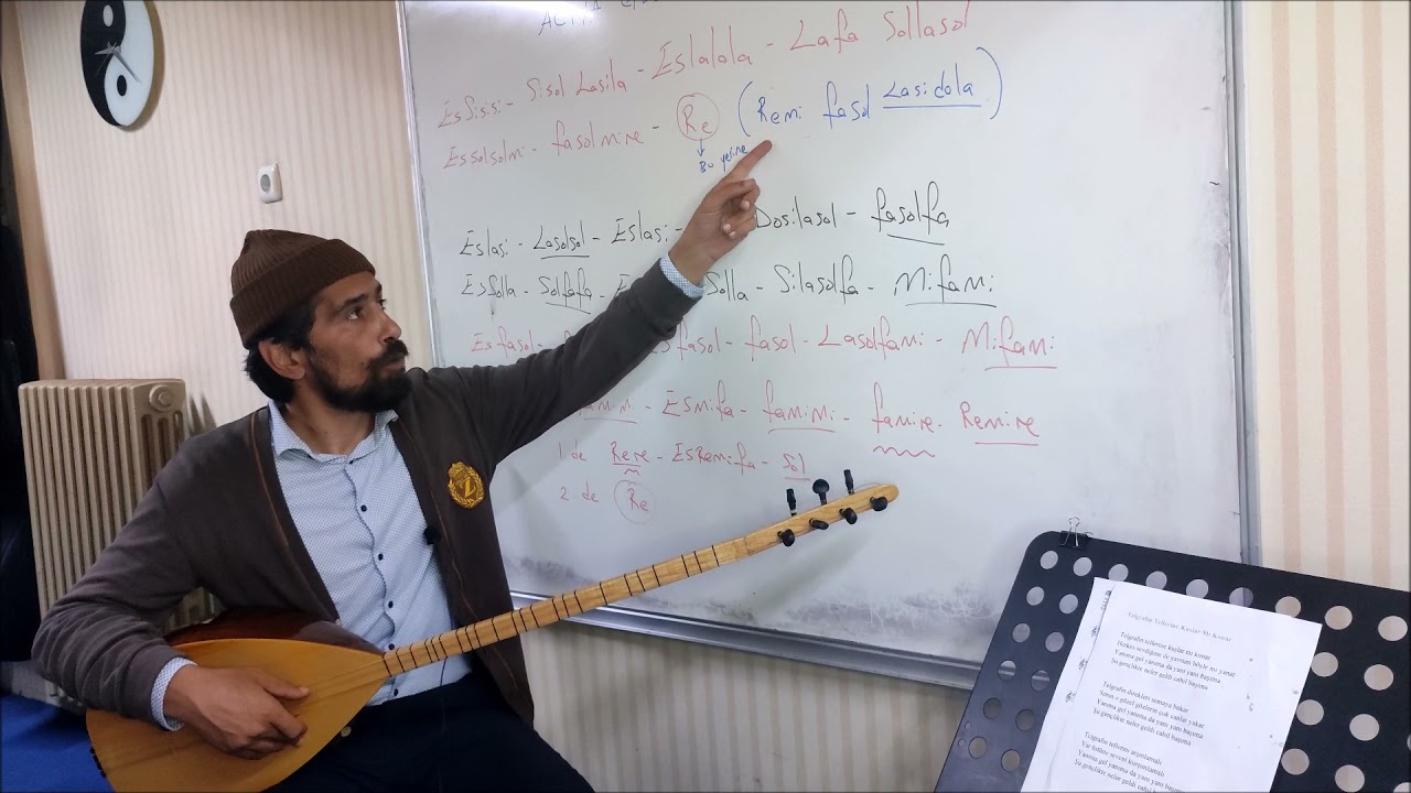 Acıya Gülmek Uzun Sap Bağlama Solfej Dersi - Ahmet SARI