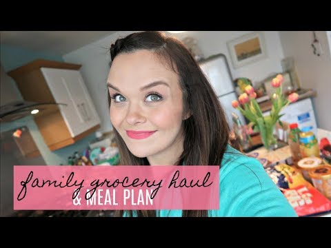 TESCO & ALDI GROCERY HAUL - FAMILY FOOD SHOP & MEAL PLAN