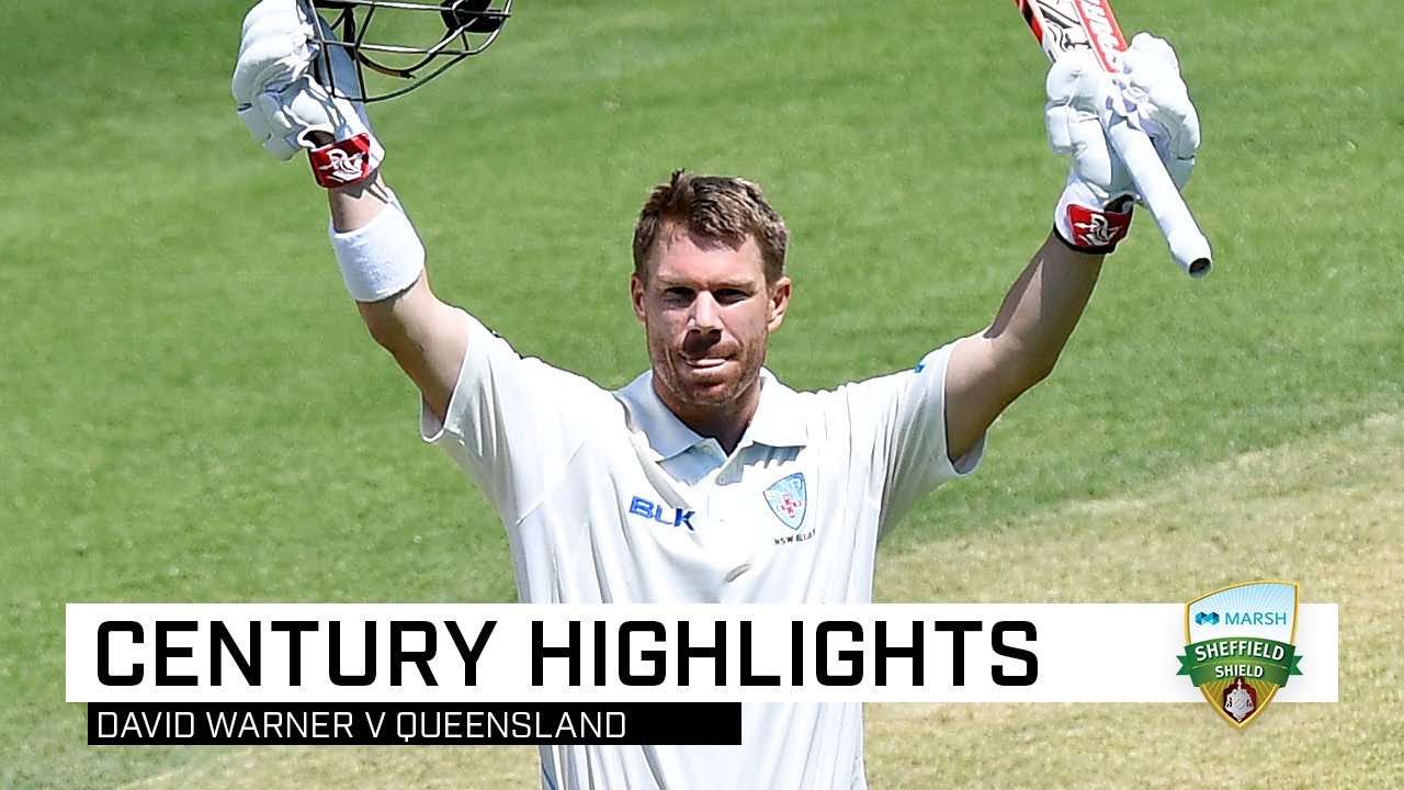 bupa dental Warner blazes emphatic 125 in Shield return