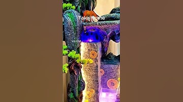Tạo dựng sự thư giãn với tiểu cảnh thác nước phong thủy tại gia! #takahome #samtienvn
