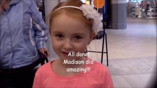 6 year old getting her EARS PIERCED