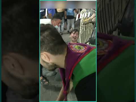 لحظة وصول ناجين من مستشفى المعمداني