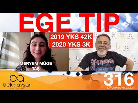 SON 1 AYDA MUHTEŞEM YÜKSELİŞ l EGE TIP l BAŞARI HİKAYELERİ 316