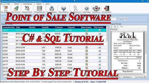 06- Step by Step POS Software Development C# & SQL