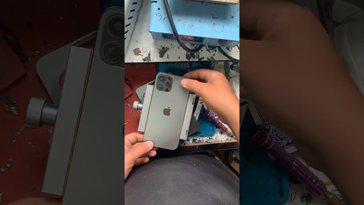 iPhone 12 Pro Max Front & Back Glass Repair | Timelapse Video
