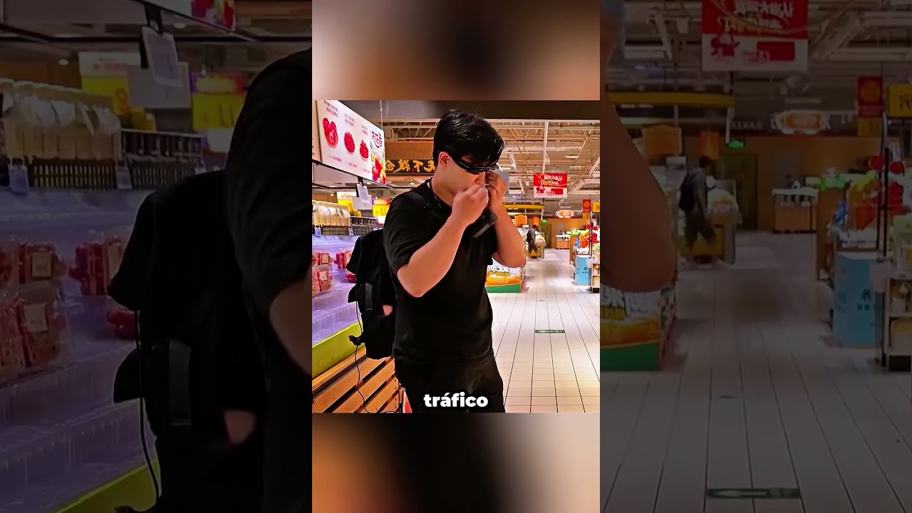 Probando gafas con IA para ciegos ¡Mira lo que sucede!