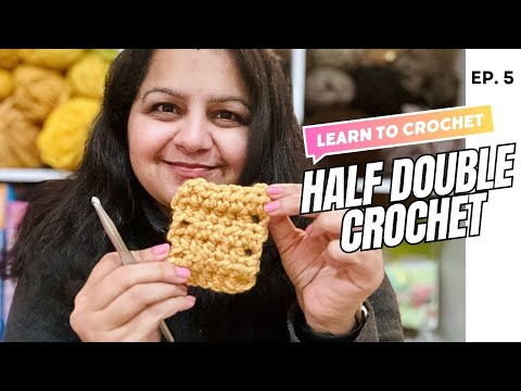 How to Half Double Crochet (HDC) for Beginners | Step-by-Step Tutorial
