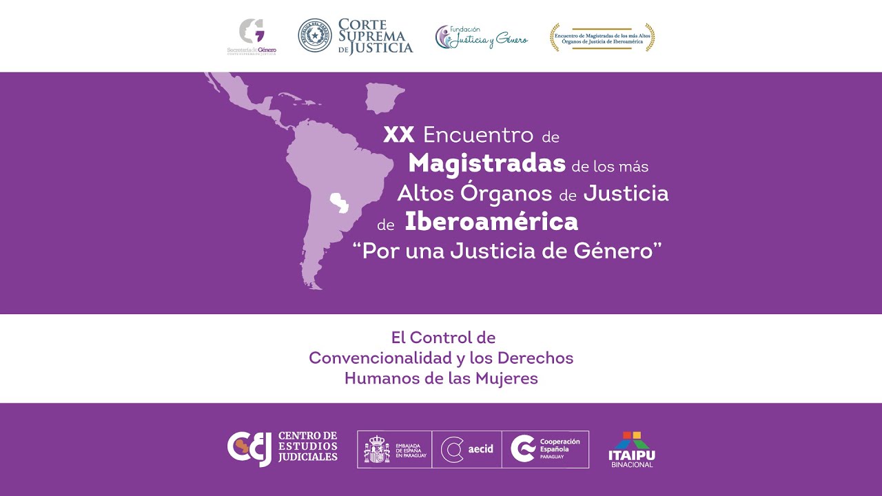 13-09-2024 XX Encuentro de Magistradas de los más Altos Órganos de ...