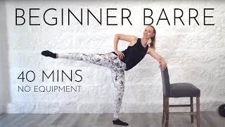 Barre Workout for Beginners | 40mins | FULL BODY, NO JUMPING screenshot 4