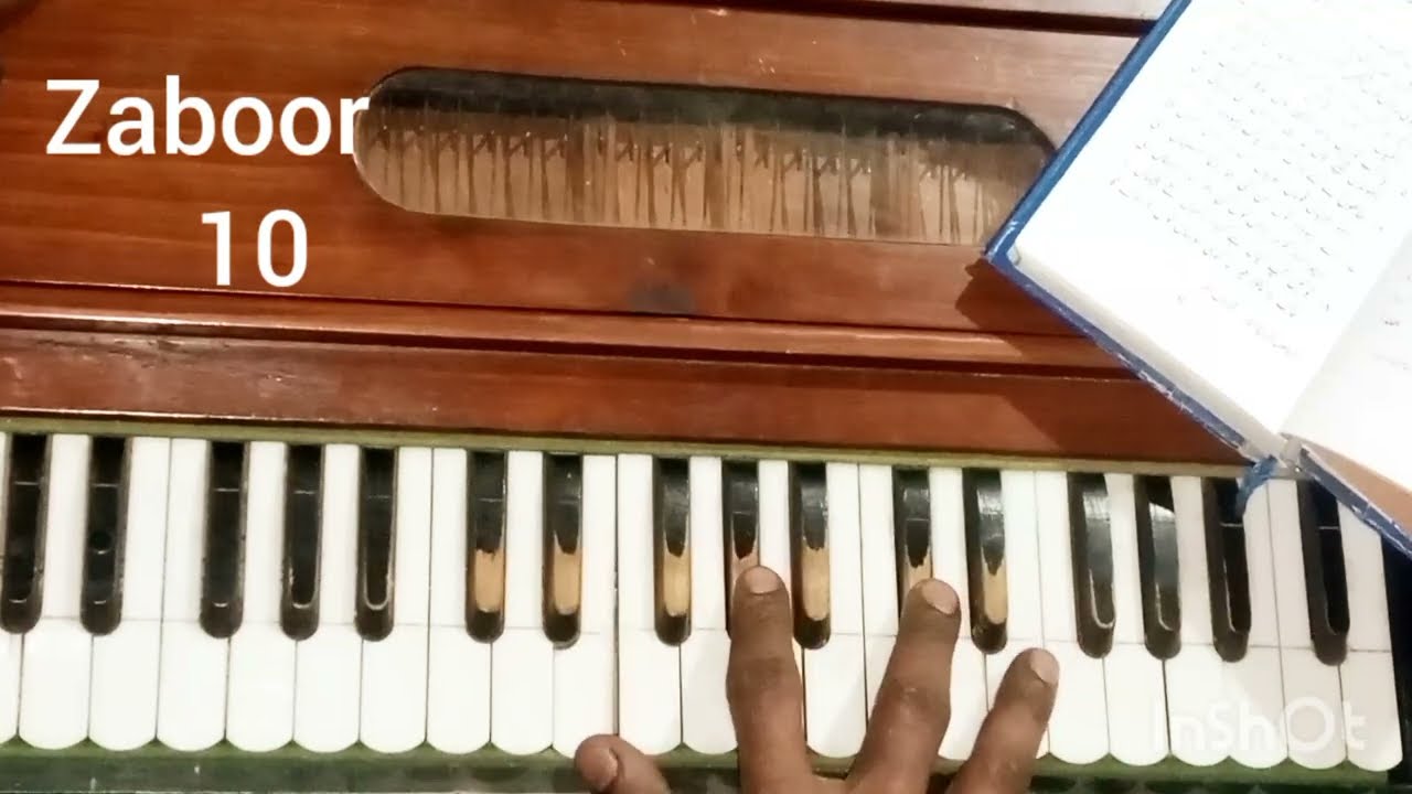 Zaboor 10 | ay yahowa qudrat waly auth ta apna hath vidha | Shahzad Tariq Khan | Harmonium Lesson