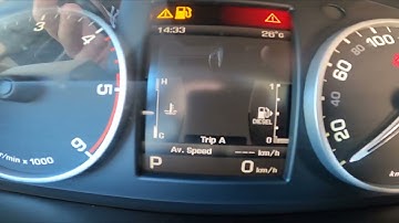 How to Find Odometer on Speedometer Display in Land Rover Discovery IV ( 2010 – 2016 )