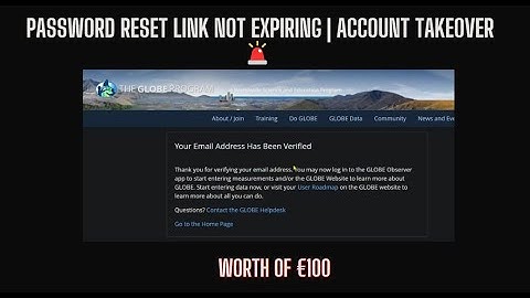 🚨Password Reset Link not expiring after changing the email Leads To Account Takeover  poc 🚨