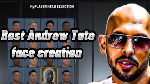 ANDREW TATE FACE Creation 2k23!!! (Next Gen)