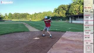 Cole Zak Rapsodo Swing 103 screenshot 3