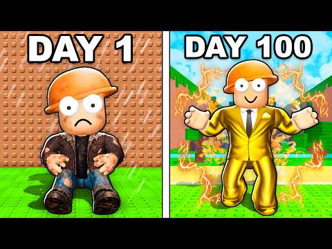Thumbnail for Surviving 100 Days As The OWNER Of Kick A Lucky Block!