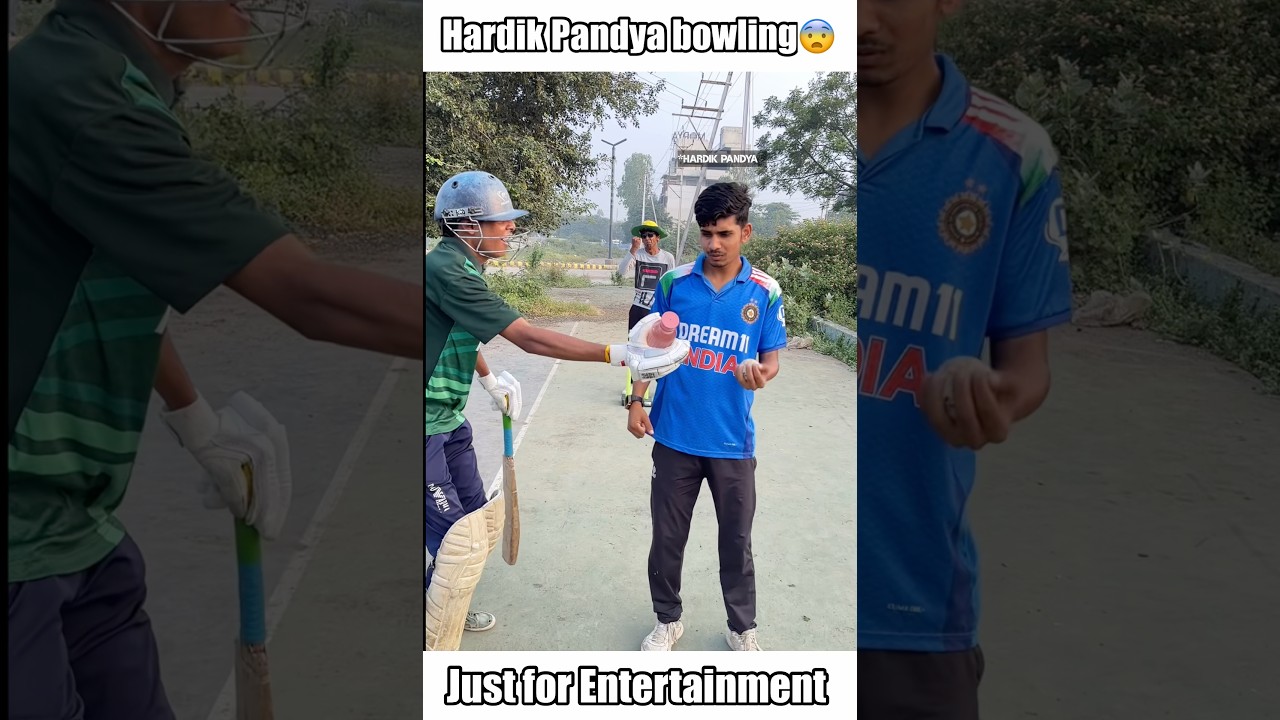 Hardik Pandya Bowling Vs Pakistan😁 