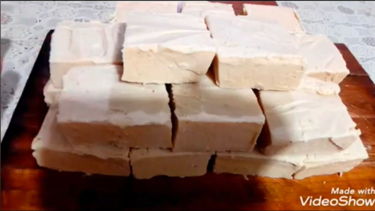 الصابون البلدي من الزيت المستعمل 