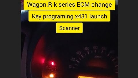 Wagon R k series key programing