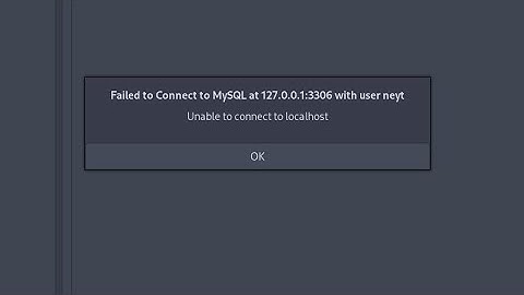 Mysql-Workbench connection Issue on Arch Linux