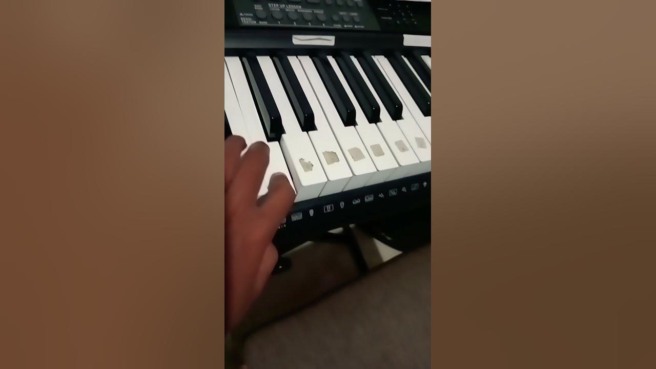 a fake piano tutorial - YouTube