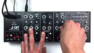 Behringer CAT | Techno/House Jam (No Talking)