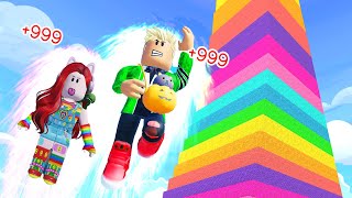 กระโดดทะลุมิติ - Roblox Higher Jump Every Second [vaha555]