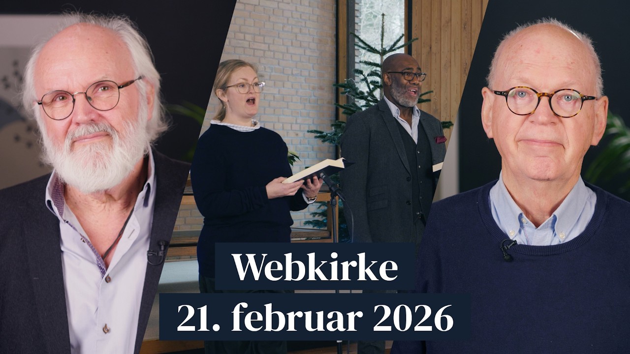 WEBKIRKE 21. februar 2026 | Selv Gud må flygte …