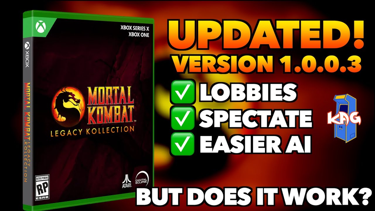 Пробуем обновление Mortal Kombat Legacy Kollection 1.0.0.3!