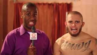 NFC 66 Post Fight Interview With Rusty Crowder "The aggression comes natural. It's in my blood."