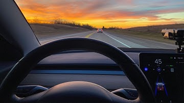 Tesla Full Self-Driving on 45 Minute Commute!