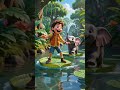 Fun in the jungle #cartoon