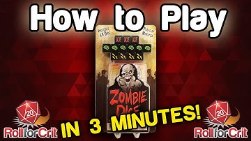 How to Play Zombie Dice | Roll For Crit