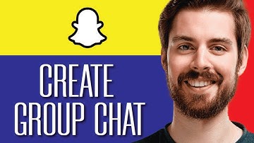 How To Create a Group Chat on SNAPCHAT | Easy!