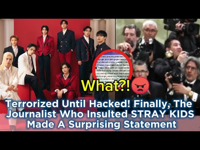 Terrorized Until Hacked! Finally, The Journalist Who Insulted STRAY KIDS Made A Surprising Statement class=