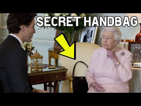 Queen's Secret Striped Hand Bag