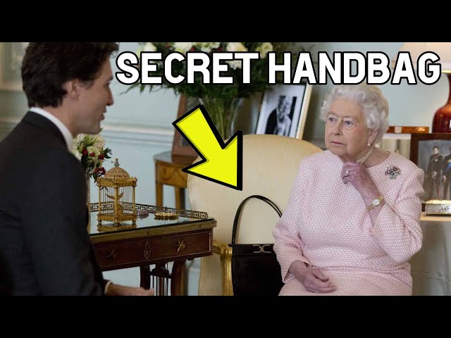 Queen Elizabeth purse secret signal