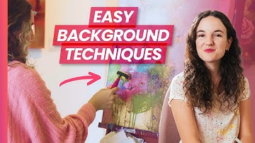 The Easiest Way to Paint a Landscape Background