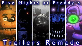 FNAF (SFM) | Trailers Remade | 9 years of FNAF