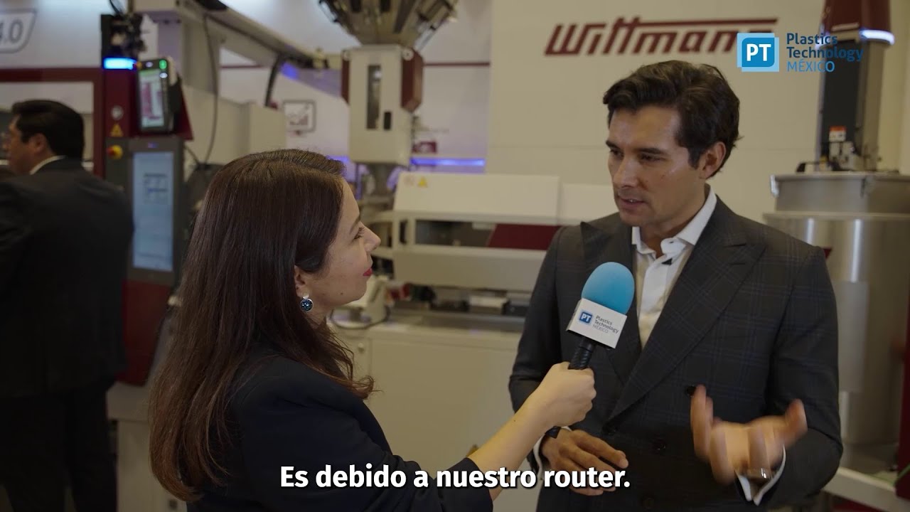 Wittmann 4.0: Conectividad, digitalización y seguridad en el moldeo por inyección | Meximold 2025