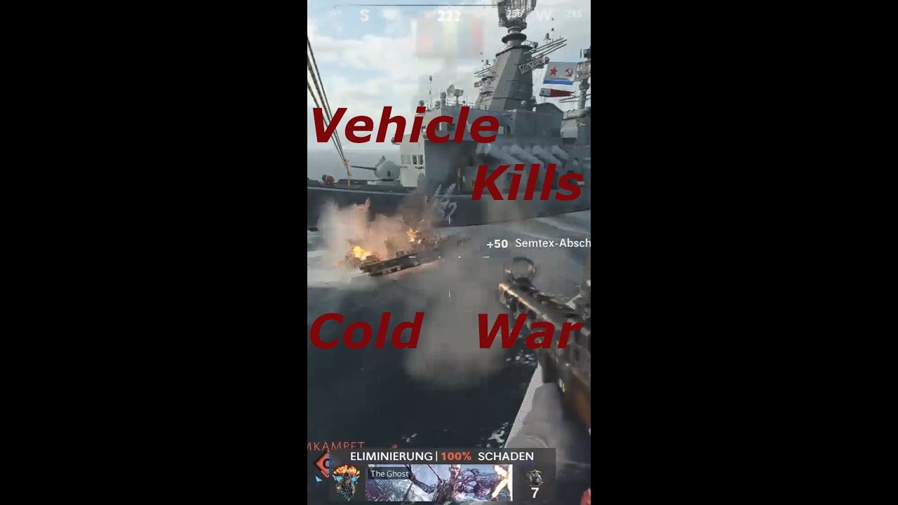 Amazing Vehicle Kills in Call of Duty Black Ops Cold War 
