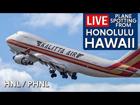 LIVE: Honolulu (HNL) Airport Aviation Livestream - Heavies, Super Heavies & Military! Sept 4 2025
